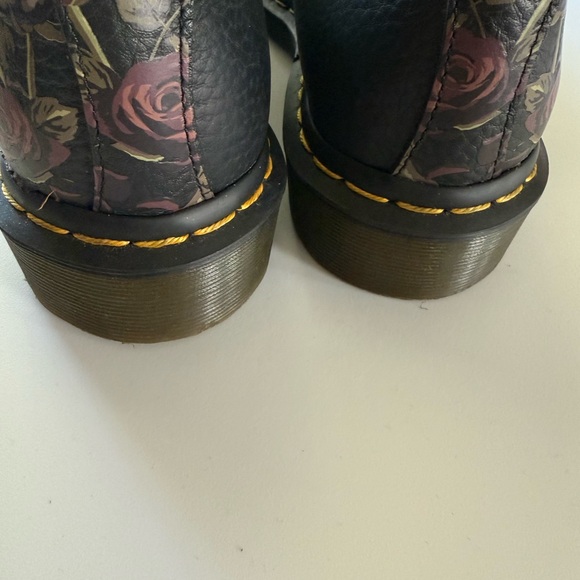 Dr. Martens 8065 Decayed Roses Nappa Mary Jane Women’s Shoes Black Size 8 - Picture 5 of 10